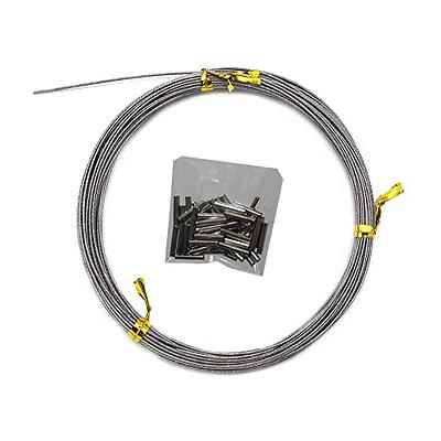 azevqos 32.8ft/10metres 7 Strands Fishing Stainless Steel Wire