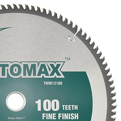 Oshlun SBW-055036 5-1/2-Inch 36 Tooth ATB Finishing and Trimming Saw Blade with 5/8-Inch Arbor (1/2-Inch and 10mm Bushings)