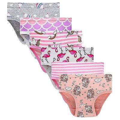 Girls' Assorted Cotton Low Rise Brief