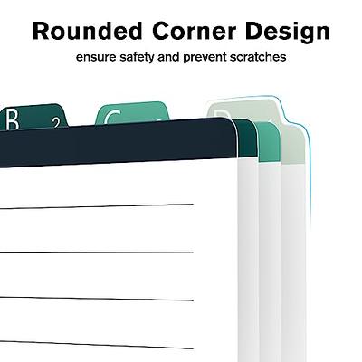  4x6 Index Card Dividers With Tabs