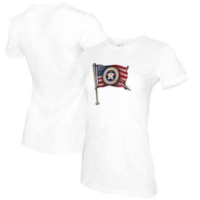 Girls Youth Tiny Turnip White Chicago Sox Baseball Pow Fringe T-Shirt Size: Medium
