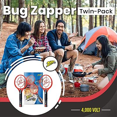Black + Decker - Black Electric Outdoor Bug Zappers, 2-Pack
