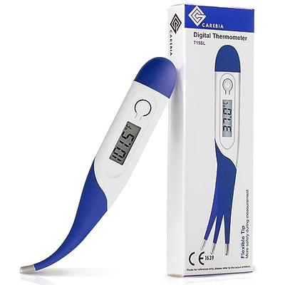 iProven DT-K117Y Pet Thermometer for Accurate Fever Detection - Suitable  for Cats/Dogs - Waterproof Pet Thermometer