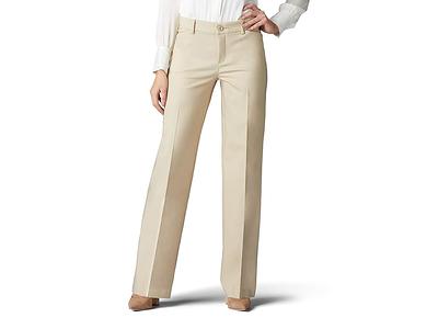 Lee® Women's Regular Fit Comfort Waist Straight Knit Pant - Yahoo Shopping