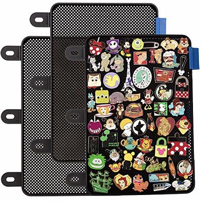 Enamel Pin Display Pages (6 PK) - Display and Trade Your Disney Collectible  Pins in Any 3-Ring Binder - Pages Lay Flat with Pinbacks and NO Sagging!