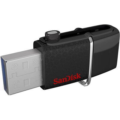 SanDisk Cruzer Glide USB 3.0 Flash Drive 64GB Black - Office Depot