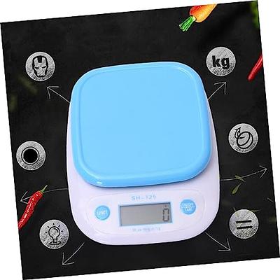 UPKOCH Blue Digital Food Scale Electronic Scales Food Baking Scale Mini  Kitchen Scale Weighing Scale Electronic Scales with Tray - Yahoo Shopping