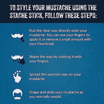 Mountaineer Brand Stache Stick Mustache Wax for Men 100 Natural B