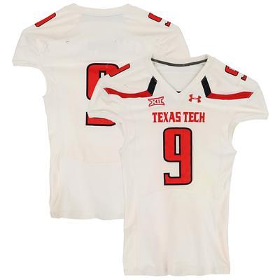 Texas Tech Red Raiders Team-Issued #38 Black Jersey from the 2016 NCAA  Football Season