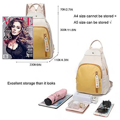 zhongningyifeng Backpack for Women Small, Mini Nylon Travel