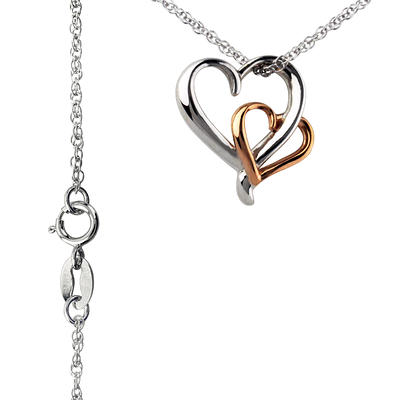 Brilliance Fine Jewelry Gold-Filled Heart I Love You Locket Pendant & Necklace - 18 in