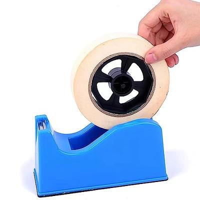 LKYUYV Tape Dispenser, Heat Press Tape Dispenser, Desk Heat Tape Dispenser 6.3 x 2.5 x 3.4 inch, Holder Fits 1 and 3 Core,Nonskid