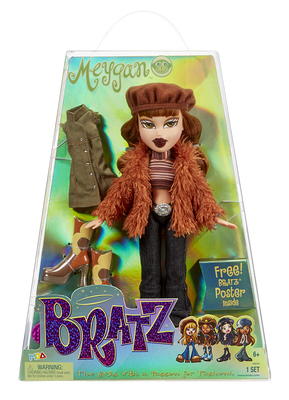 Bratz x Kylie Jenner Night Fashion Doll with Evening Gown, Pet Dog