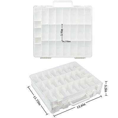 Bins & Things Toys Organizer Storage Case With 48 Slots, Clear : Target