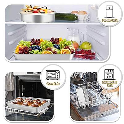  TeamFar Toaster Oven Pan, Stainless Steel Toaster Oven