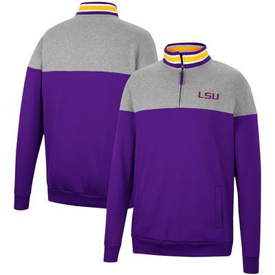 Colosseum Men's Black LSU Tigers Free Spirited Mesh Button-Up