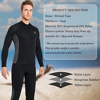 1.5MM Wetsuit Pants Neoprene UV-Protection Adults Stretchy Diving Leggings  for Diving Swimming Snorkeling Scuba Sailing Surfing Male grey M 