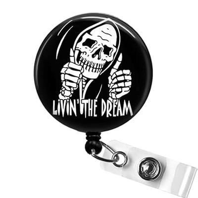 Livin' the Dream Badge Reel, Radiology Tech Skeleton ID Badge
