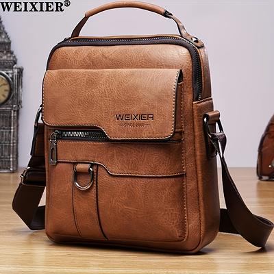 Vintage Crossbody Bag For Women, Large Capacity Hobo Bag, Fashion Faux Leather  Shoulder Bag - Temu