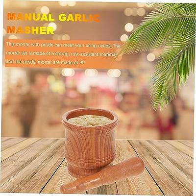 Mortar Pestle 1 Set Mortar Pound jar Portable Mortar Pestle Large