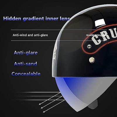 Baseball Style Motorcycle Helmet