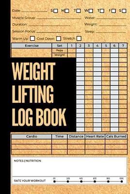 Weight Lifting Log Book: Workout and Fitness Record Tracker & Journal for  Women, Exercise Notebook and Fitness Logbook for Personal Training, Gym Log   (WeightLifting Gifts and Cardio Tracker ). - Yahoo Shopping