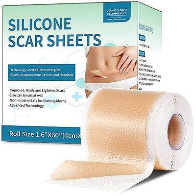 Scar Removal Sheets, Silicone Scar Sheets Restore Delicate Skin