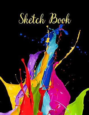 Sketch Book: Notebook for Drawing, Writing, Painting, Sketching or  Doodling, 110 Pages, 8.5x11 (Premium Abstract Cover vol.83) - Yahoo Shopping