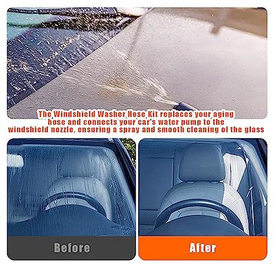 4 Pieces Windshield Wiper Blades Refills, DIY Adjustable Car Windscreen  Wiper Rubber Strips, Frameless Window Boneless Insert Silicone Strips, Auto