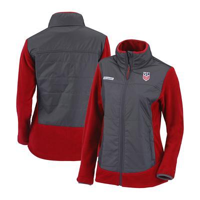 Columbia Men's Philadelphia Phillies Red Oroville Creek Rain Jacket