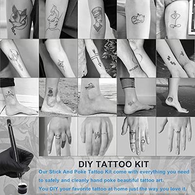 Tattoo Machine Tattoo Hand Poke Stick Tool Tattoo Needles Tool