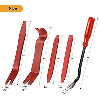 GOOACC 5 PCS Nylon Auto Trim Removal Tool Kit No-Scratch Removal