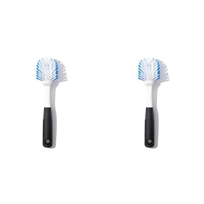  OXO Good Grips Dish Brush, White/Black, 1EA : Home