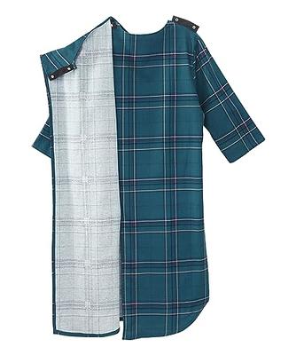 Silvert's Women's Open Back Adaptive Lace Trim Nightgown - No Peek Hospital  Gown for Seniors - Green Bloom XL - Walmart.com