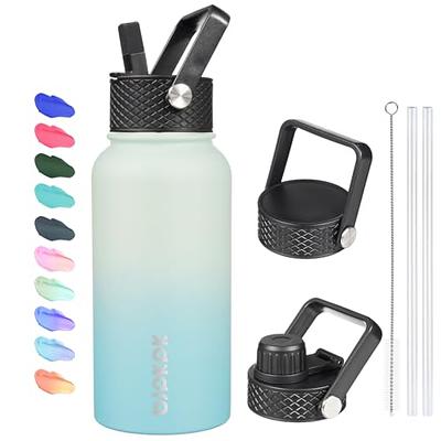 Simple Modern Water Bottle with Straw and Chug Lid Vacuum Insulated  Stainless Steel Metal Thermos Bottles | Reusable Leak Proof BPA-Free Flask  for