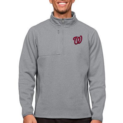 Antigua Men's Washington Nationals Black Protect Jacket