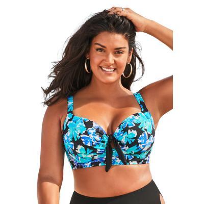 Plus Size Women's Confidante Bra Sized Underwire Bikini Top by