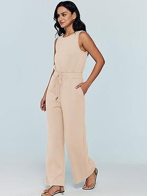 2-Piece Outfits for Women, Trouser Sets, Casual Vest, Sleeveless Top, Loose  Wide Leg Trousers, Two Piece Boho Outfit Set (Color : E, Size : L) :  : Fashion