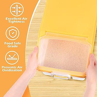 LivLab Flour container 11 L /10.5 qt /10 kg - Rice Container Storage Food  Grain Container Bins Household for Kitchen Pantry Organization (11L)