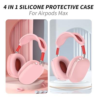 FINTIE Silicone Case Cover for AirPods Max Headphones, Anti-Scratch Ear  Cups Cover and Headband Cover for AirPods Max, Accessories Skin Protector  for