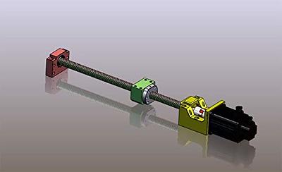 Mssoomm 16mm CNC Ballscrew Kit SFU1605 RM1605 Anti-Backlash Ball