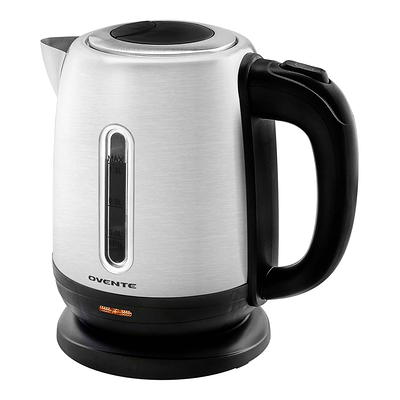 Gooseneck Electric Kettle Fabuletta 1500W Ultra Fast Boiling Water Kettle  100% Stainless Steel for Pour-over Coffee & Tea Leak-Proof Design French