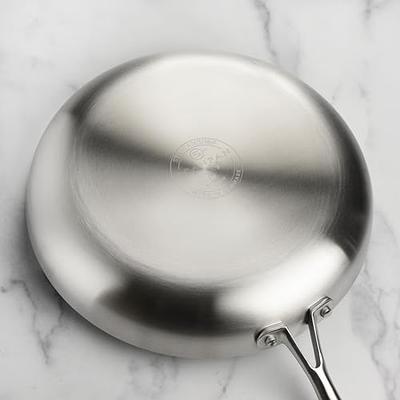 Demeyere 12.5 Fry Pan with Lid - 5 Ply Stainless Steel - 5-Plus