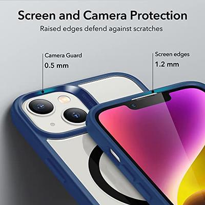 ESR for iPhone 14 Case/iPhone 13 Case, Magnetic Clear Case Compatible with  MagSafe, Shockproof Military-Grade Protection, Classic Hybrid Magnetic Case