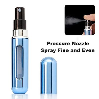 4pcs Portable Refillable Perfume Spray Bottle 5ml Travel Atomizer Sprayer  For Perfume Empty Spray Bottles Small Perfume Bottle Refillable Perfume  Atomizer Hand Sanitizer Small Bottles With Cap - Home & Kitchen 