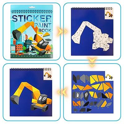 1Pcs Insect Theme Crafts For Kids Ages 4-8 Sticker Paint Books, Sticker  Books For Kids Ages 4-8 Boys And Girls Birthday Gifts Party Favor, Travel  Activity Book Set For Learning