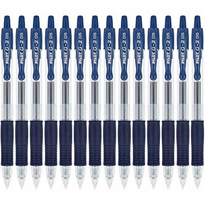 Pilot G2 White Barrel Fashion Collection Gel Pens, Fine Point, Assorted  Ink, 5 Count