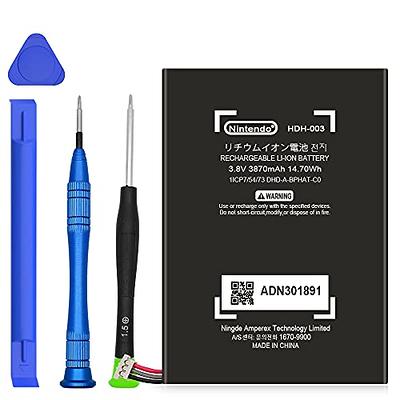 HDH-003 Battery Replacement [3870mAh], Compatible with Nintendo