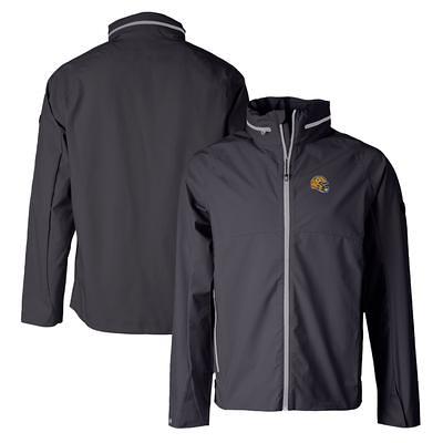 Cutter & Buck Philadelphia Eagles Black Vapor Water Repellent Stretch  Full-Zip Rain Jacket