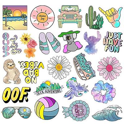 50pcs Funny Sticker Notebook Guitar Skateboard Sticker Cute